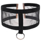 Sex and Mischief Sheer Day Collar - Black/Rose Gold