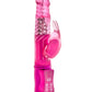 Sexy Things Romping Beaded Rabbit Vibrator - Fuchsia/Pink