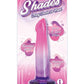 Shades G-Spot Dildo with Suction Cup - Pink/Purple - 6.25in