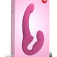 Share Lite Silicone Strapless Strap-On Dildo - Blackberry - Pink