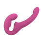 Share Lite Silicone Strapless Strap-On Dildo - Blackberry - Pink