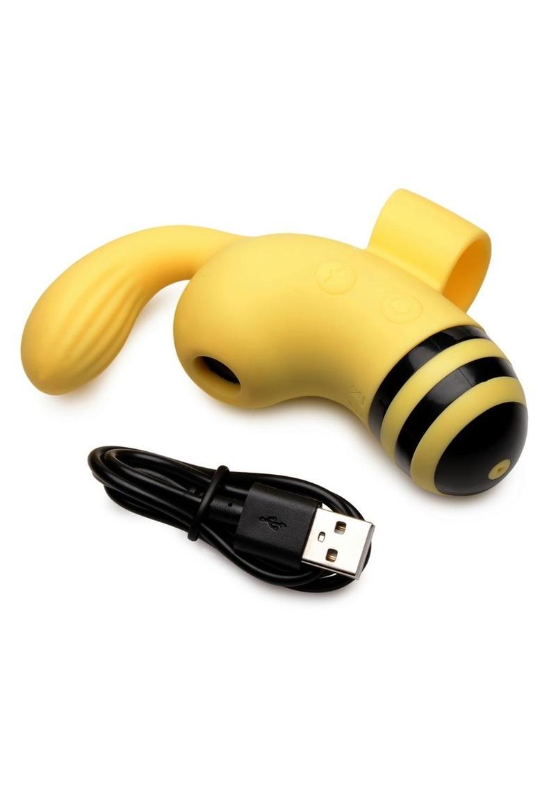 Shegasm Sucky Bee Clitoral Stimulating Finger Vibrator