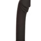 Silicone Curved Anal Stud - Black