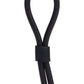 Silicone Stud Lasso Cock Ring - Black