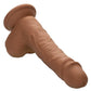 Silicone Studs Dual Density with Suction Cup Base - Chocolate - 5in