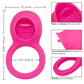 Silicone Vibrating Teasing Tongue Enhancer Cock Ring
