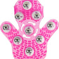 Simple and True Roller Balls Massager Glove - Pink
