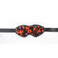 Sincerely Amber Blindfold - Animal Print/Gold