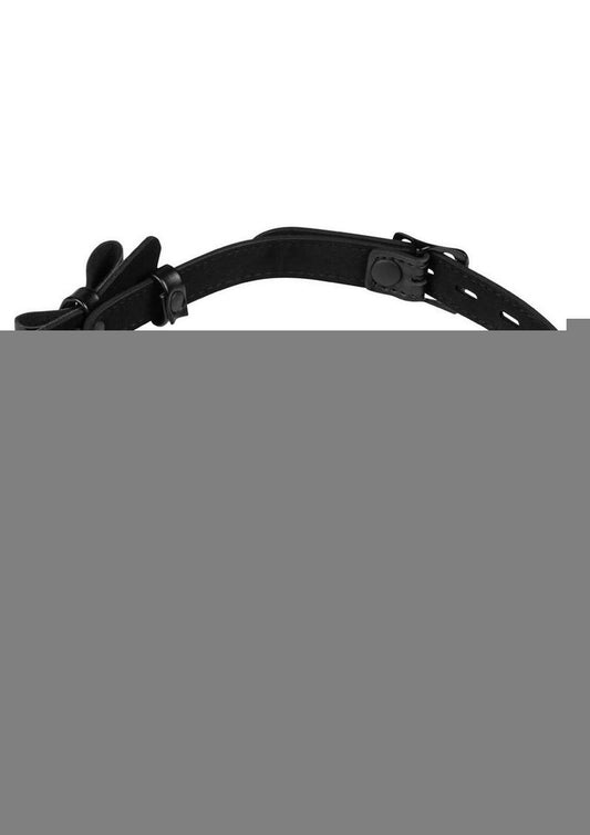 Sincerely Bow Tie Ball Gag - Black