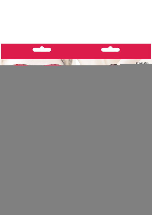 Sinful Bondage Vinyl Kit - Pink - Set Of 4