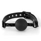 Sinful Silicone Ball Gag - Black