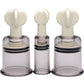 Size Matters Clit and Nipple Suckers - Clear - Set