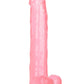 Size Queen Dildo - Pink - 10in