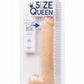 Size Queen Dildo - Vanilla - 10in