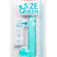 Size Queen Dildo - Blue - 6in