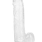Size Queen Dildo - Clear - 6in