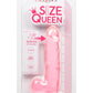 Size Queen Dildo - Pink - 6in