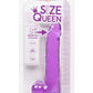 Size Queen Dildo - Purple - 8in