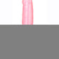 Size Queen Dildo with Balls - Pink - 12in