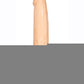 Size Queen Dildo with Balls - Vanilla - 12in