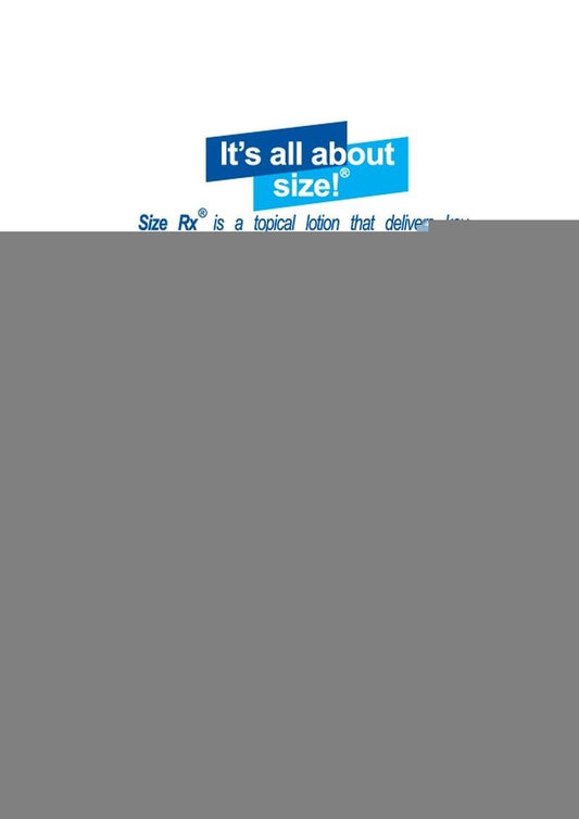 Size Rx Male Enhancement Gel - 2 Oz