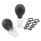 Size Up Classic Nipple Pump - Black/Clear - Set