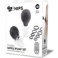 Size Up Classic Nipple Pump - Black/Clear - Set