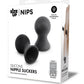 Size Up Silicone Nipple Suckers - Black