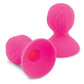 Size Up Silicone Nipple Suckers - Pink - XLarge