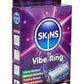 Skins Disposable Vibrating Cock Ring - Clear
