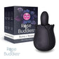 Skins Rose Buddies Bums N Roses Rechargeable Silicone Vibrator - Black