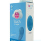 Skins Touch The Pebble Rechargeable Silicone Vibrator - Blue