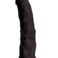 Skinsations Black Diamond Playful Partner Strap-On - Chocolate - 8in