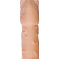 Skinsations Husky Lover Extension Sleeve with Scrotum Strap - Vanilla - 6.5in