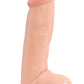 Skinsations Kong Realistic Dildo with Suction Cup Waterproof - Vanilla - 9in