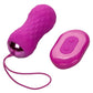 Slay #Spinme Silicone Rechargeable Rotating Vibrator with Remote Control - Purple