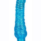 Sparkle Glitter Jack Vibrator Waterproof - Blue - 5.75in
