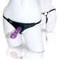 Sportsheets Bikini Strap-On and Silicone Dildo - Black - Set