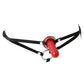 Sportsheets Menage A Trois Double Penetration Harness and Dildo - Black - Set