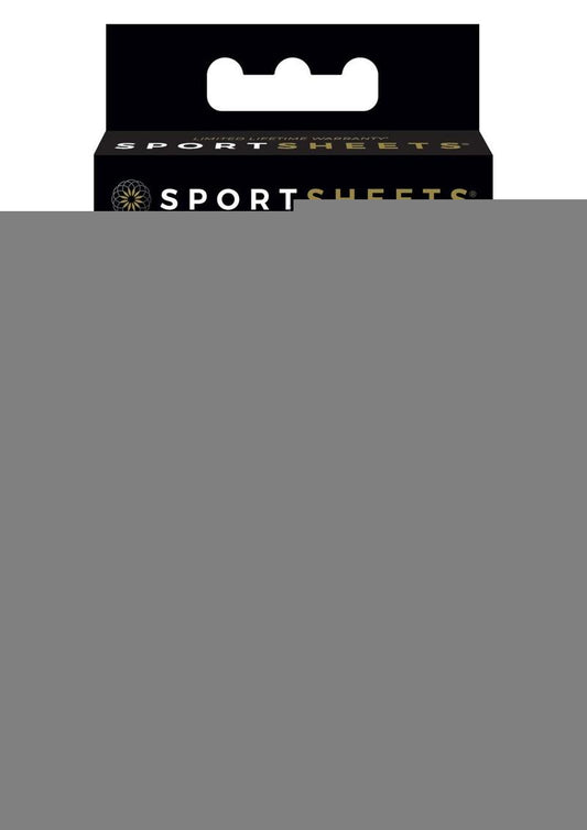 Sportsheets Rubber O Ring Cock Ring - Black - 4 Pack