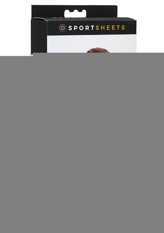 Sportsheets Thigh and Wrist Cuff - Black - Set