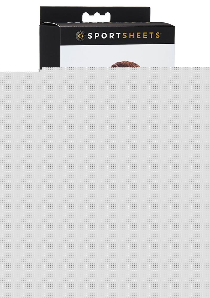 Sportsheets Thigh and Wrist Cuff - Black - Set