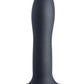 Squeeze-It Squeezable Slender Silicone Dildo - Black - 5.3in