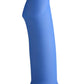 Squeeze-It Squeezable Thick Dildo - Blue - 6.9in