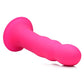 Squeeze-It Squeezable Wavy 7.2in Dildo - Pink