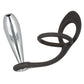 Star Fucker Glider Plug Silicone Dual Enhancer - Black