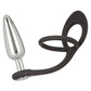 Star Fucker Slim Plug Silicone Dual Enhancer - Black