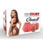 Star Stroker Mini Skirt Chanell Hart Pussy and Anus Masturbator - Caramel