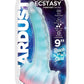Stardust Celestial Ecstasy Silicone Dildo with Suction Cup - Multicolor - 9in