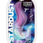 Stardust Cosmic Climax Silicone Dildo with Suction Cup - Multicolor - 9in